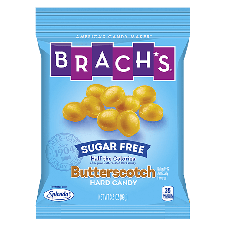 Brach's Sugar Free Butterscotch Hard Candy 3.5 oz Bags | Bulk Candy